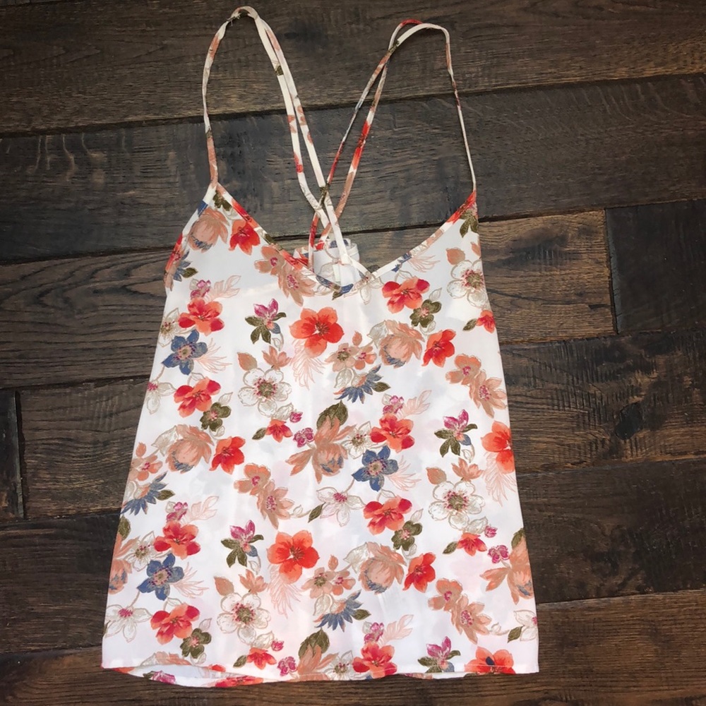Hollister cross-back tank top